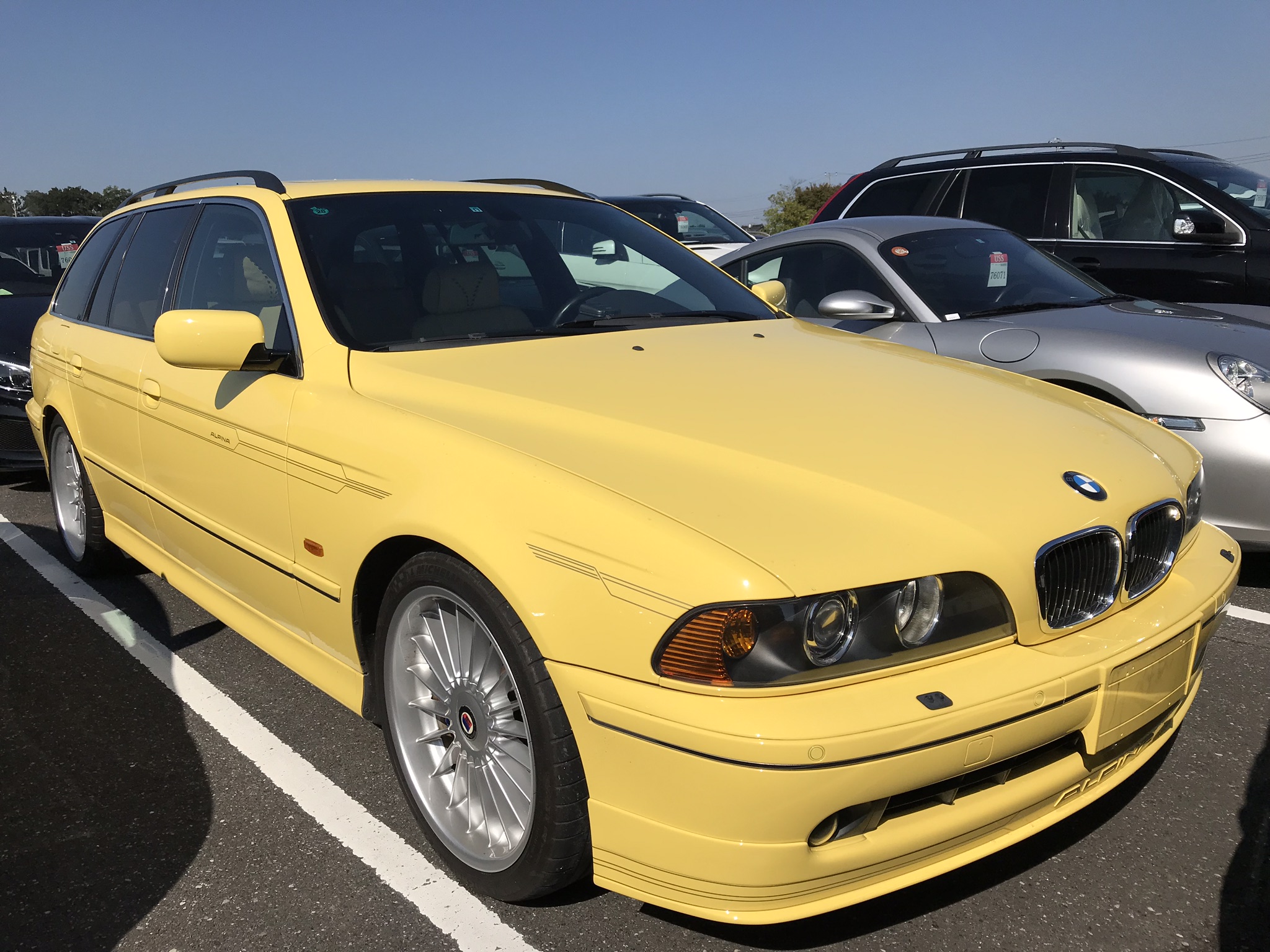 2003 Alpina B10S Touring, 1 of 1 in Dakar yellow!