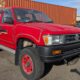 1992 Toyota Hilux pickup, ex fire truck. Less than 14K kilometers!